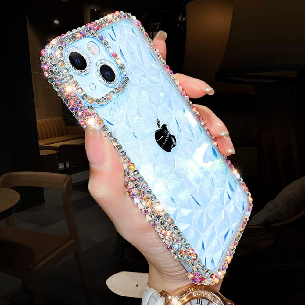 Luxury Glitter Bling Diamond Transparent Soft Phone Case