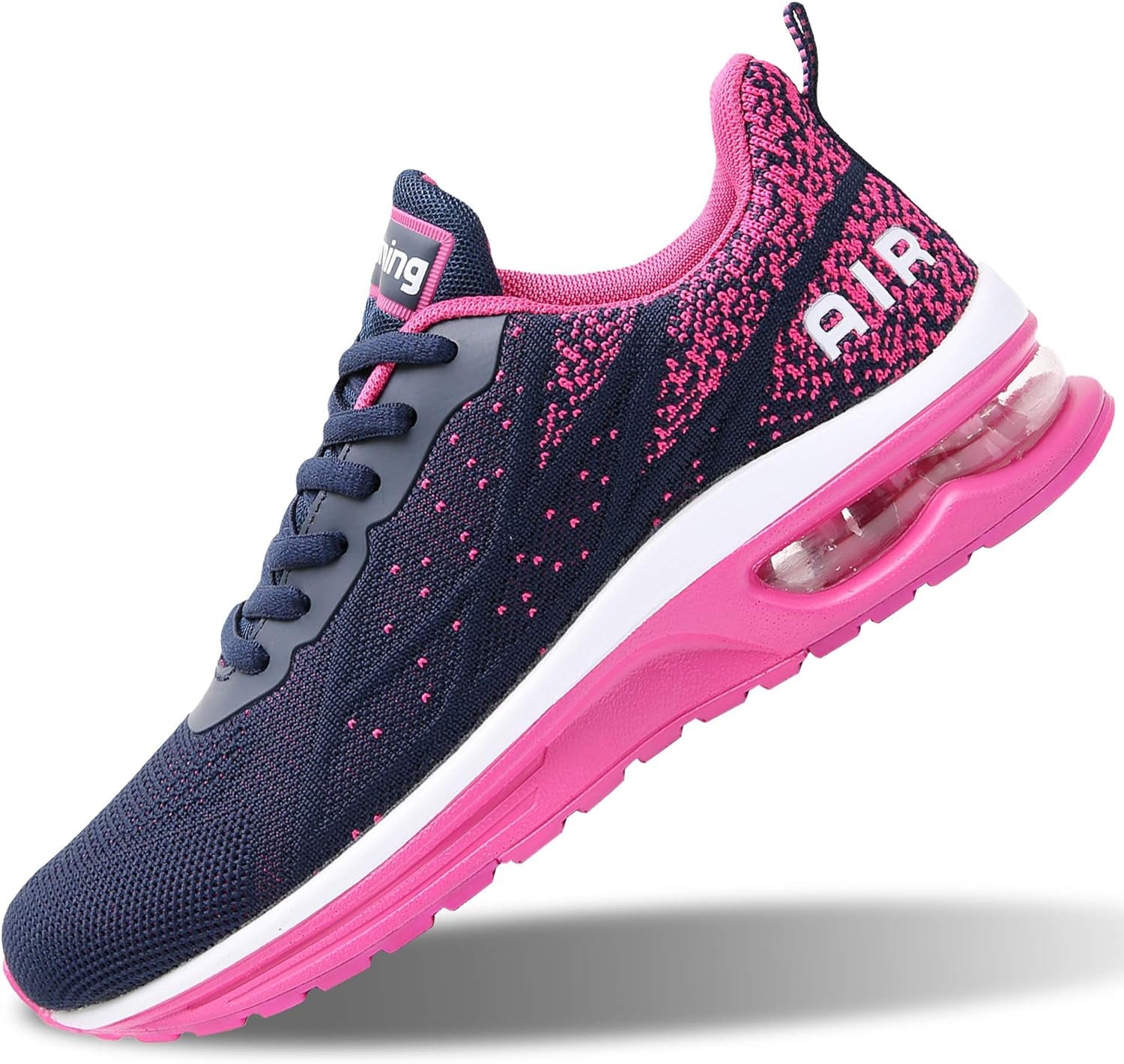Womens Air Athletic Running Sneakers Fashion Breathable Sport Gym Walking Tennis Shoes (US5.5-10 B(M)